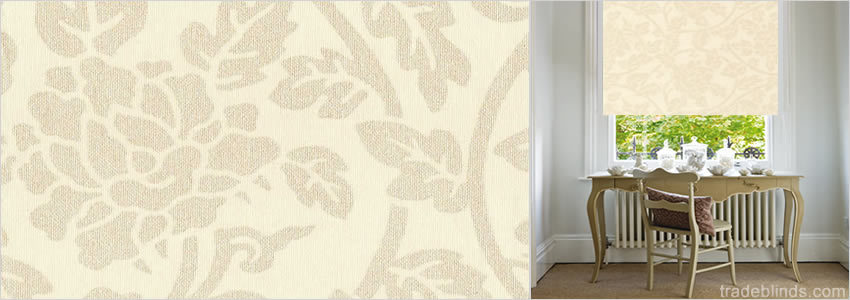 Luxury Tranquil Patterned Roller Blinds - Wide