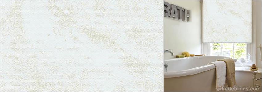 Spa Jasmine PVC Waterproof Roller Blinds - Wide