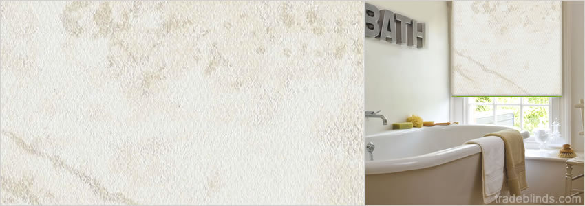 Silex Fawn PVC Waterproof Roller Blinds - Wide