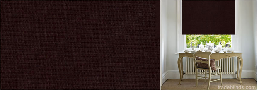 Starlight Cocoa Blackout Roller Blinds - Wide