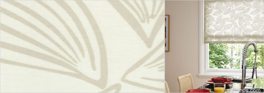 Leafy Lane Nova Patterned Roller Blinds - Wide