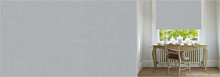 Sweet Dreams Whisper Grey Blackout Roller Blinds - Wide