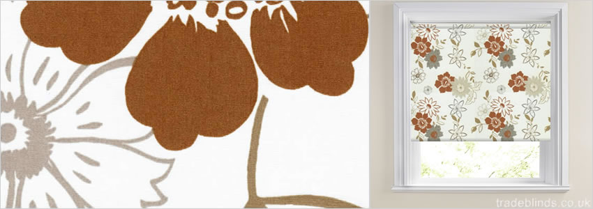 Autumn Patterned Roller Blinds - Wide