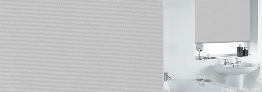 Multi Lux Grey PVC Waterproof Roller Blinds - Wide