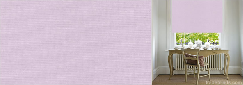 Sweet Dreams Lilac Blackout Roller Blinds - Wide