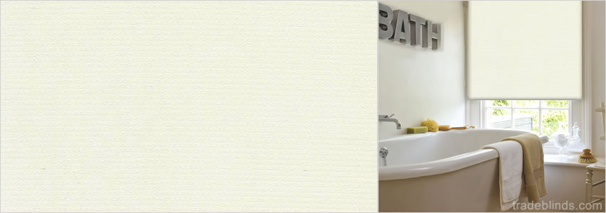 Multi Lux Butter PVC Waterproof Roller Blinds - Wide