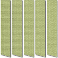 Santiago Olive Green Vertical Blinds