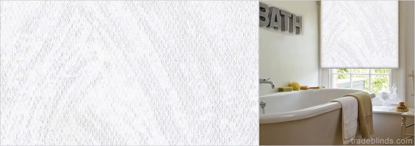 Malabo Frost PVC Waterproof Roller Blinds - Wide