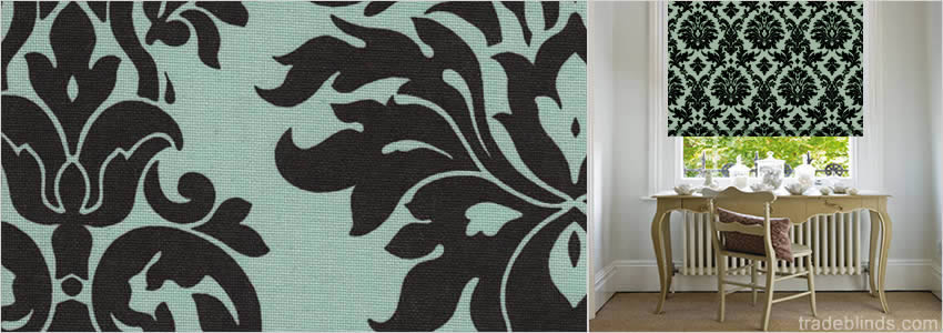 Castile Cannonbury Patterned Roller Blinds - Wide