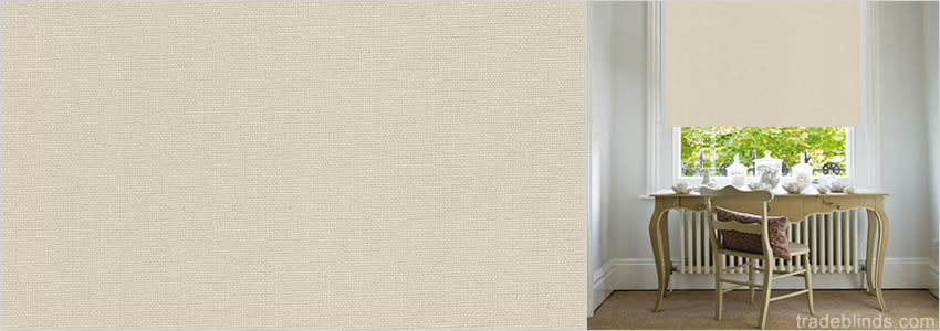 Starlight Porridge Blackout Roller Blinds - Wide