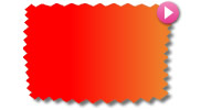 Orange and Red Roller Blinds