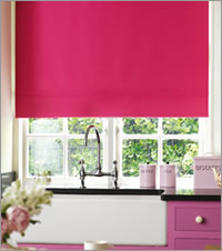 Pink Kitchen Roller Blind