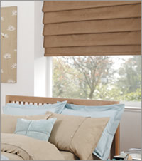 Bedroom Roman Blind