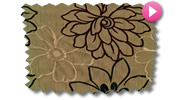 Brown Roman Blinds
