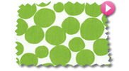 Green Roman Blinds