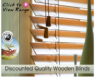 Discount Made to Measure Wooden Blinds