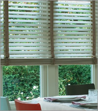 Light Wood Blinds