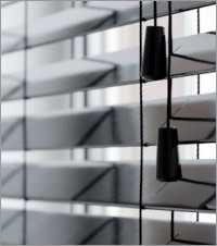 Painted Wood Blind