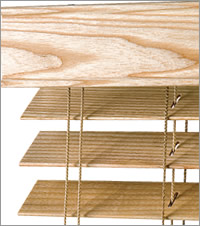 Soft Grain Wood Blind